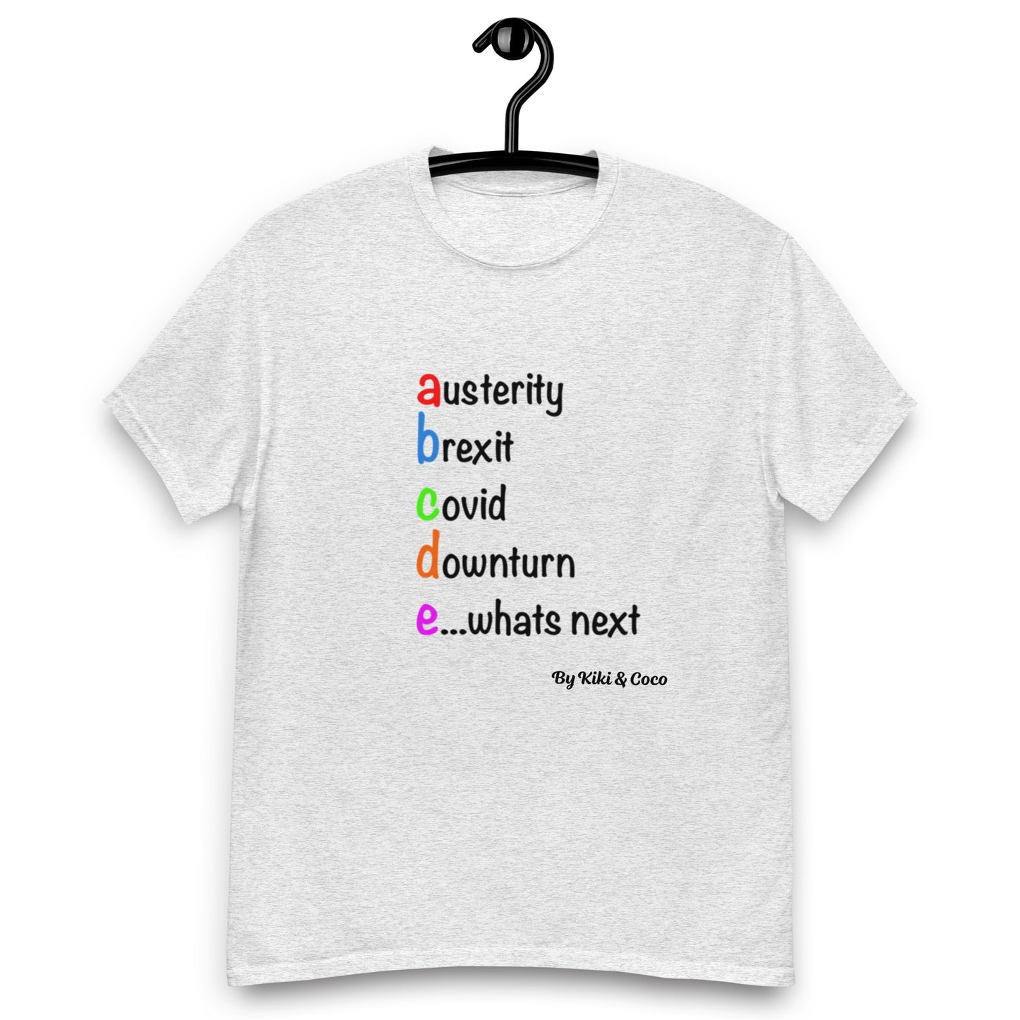 ABC Social Political Unisex T shirt