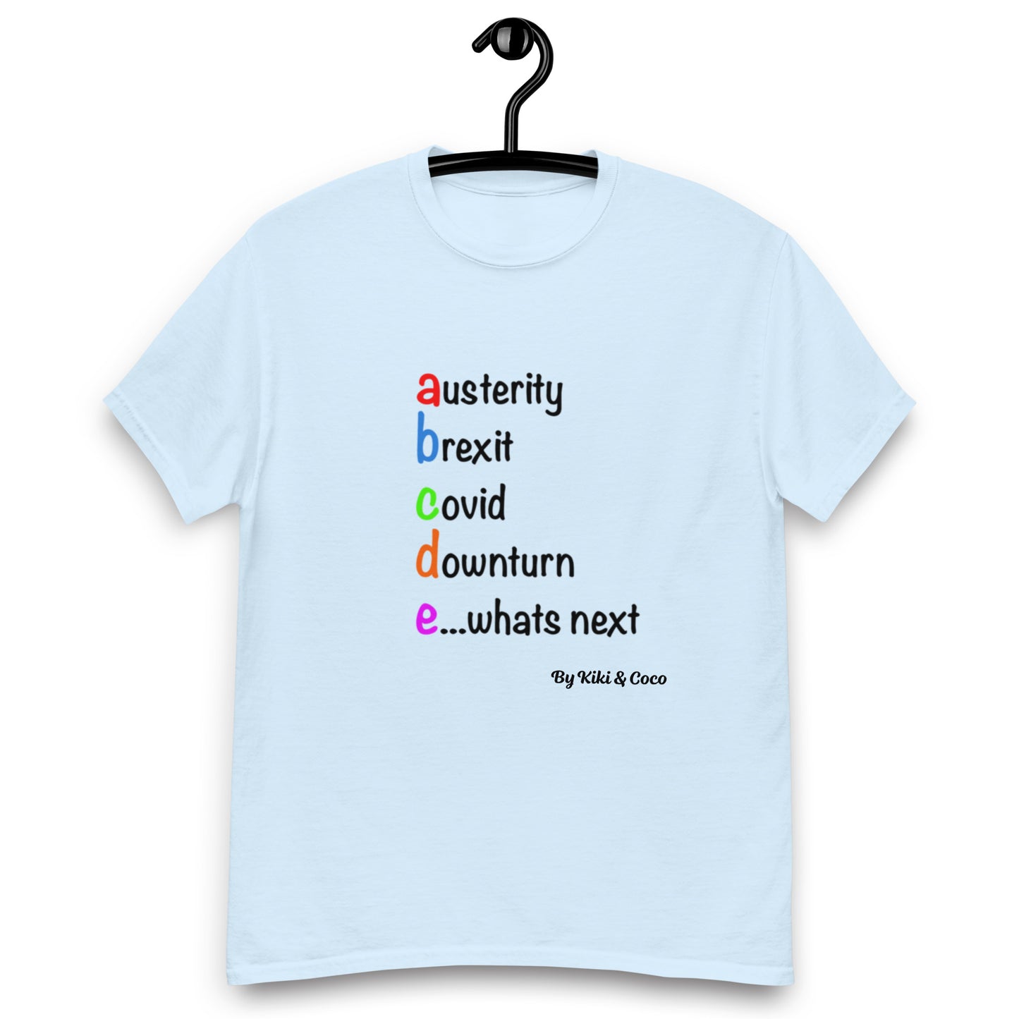 ABC Social Political Unisex T shirt