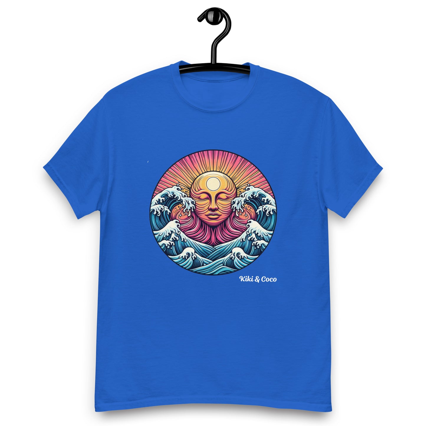 Sea Tickles the Sun Unisex classic tee - Darker version with light logo