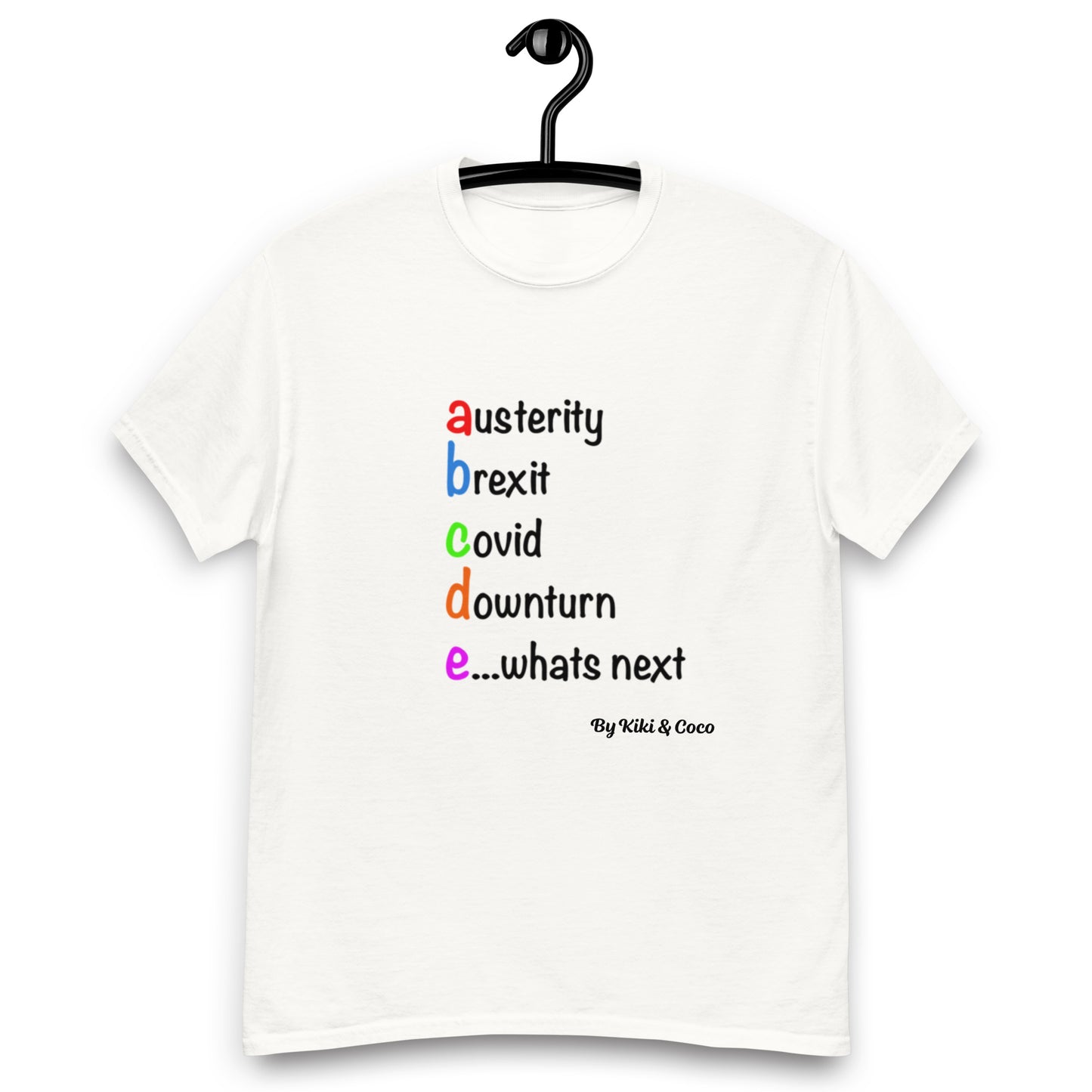 ABC Social Political Unisex T shirt
