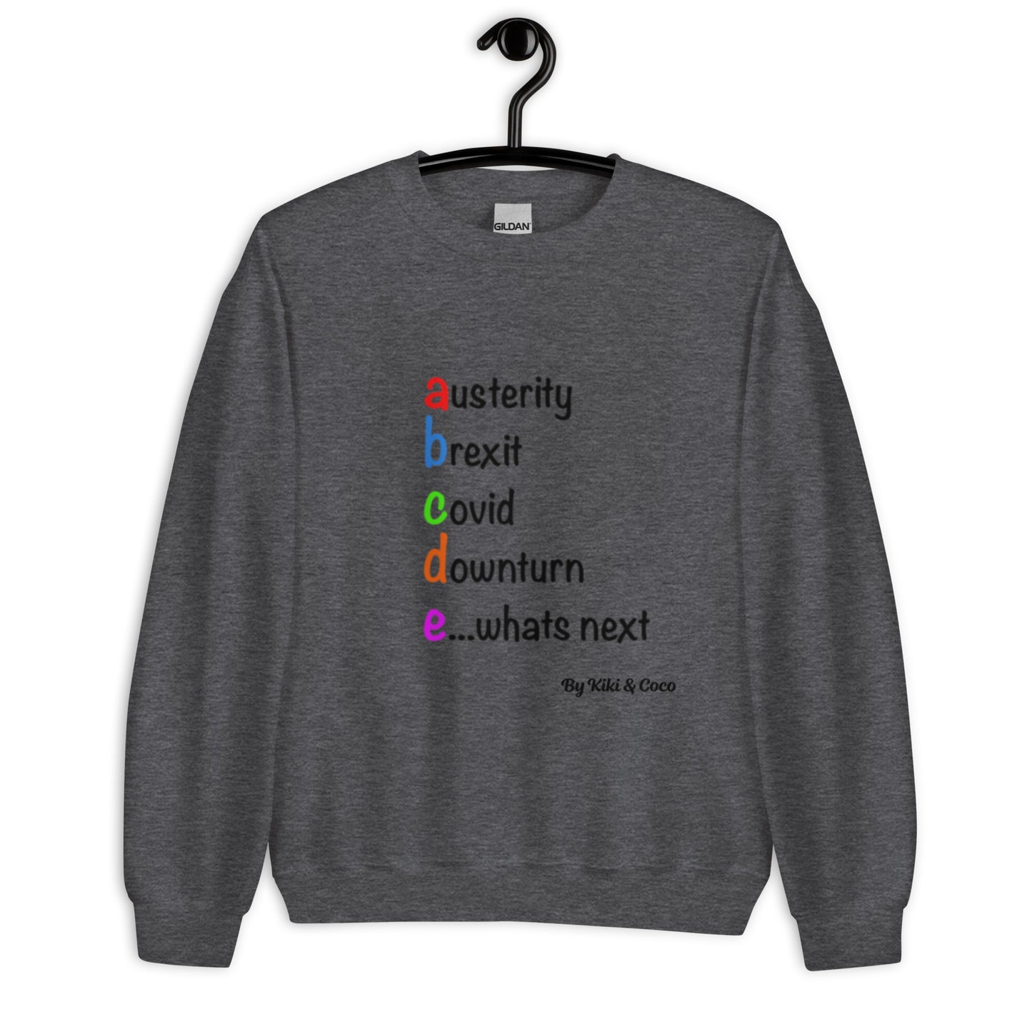 ABC Social Political Unisex Sweatshirt