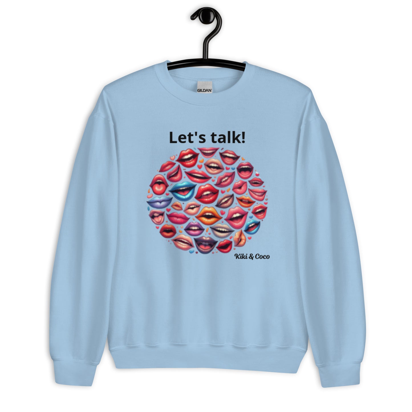 Let's talk Unisex Sweatshirt