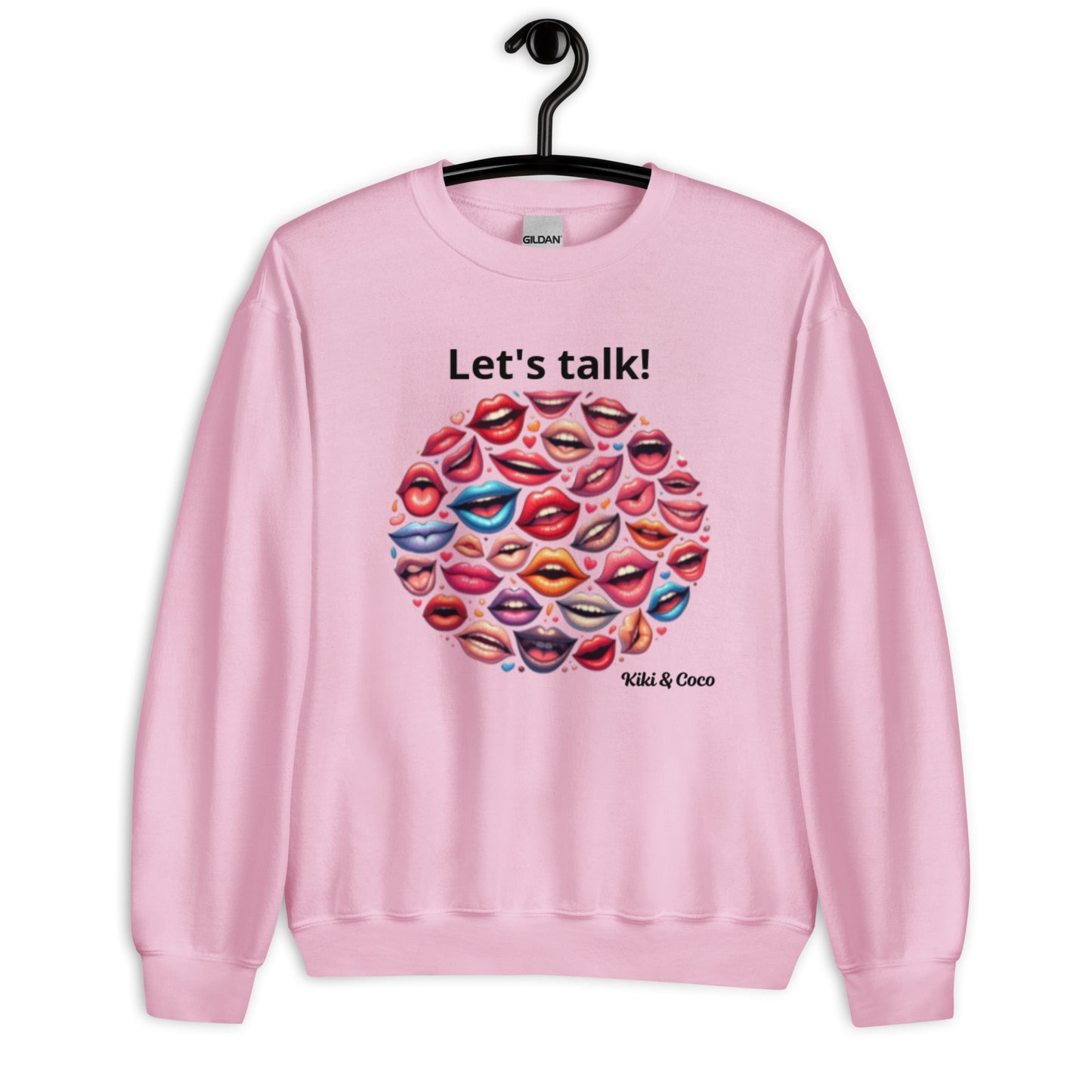 Let's talk Unisex Sweatshirt