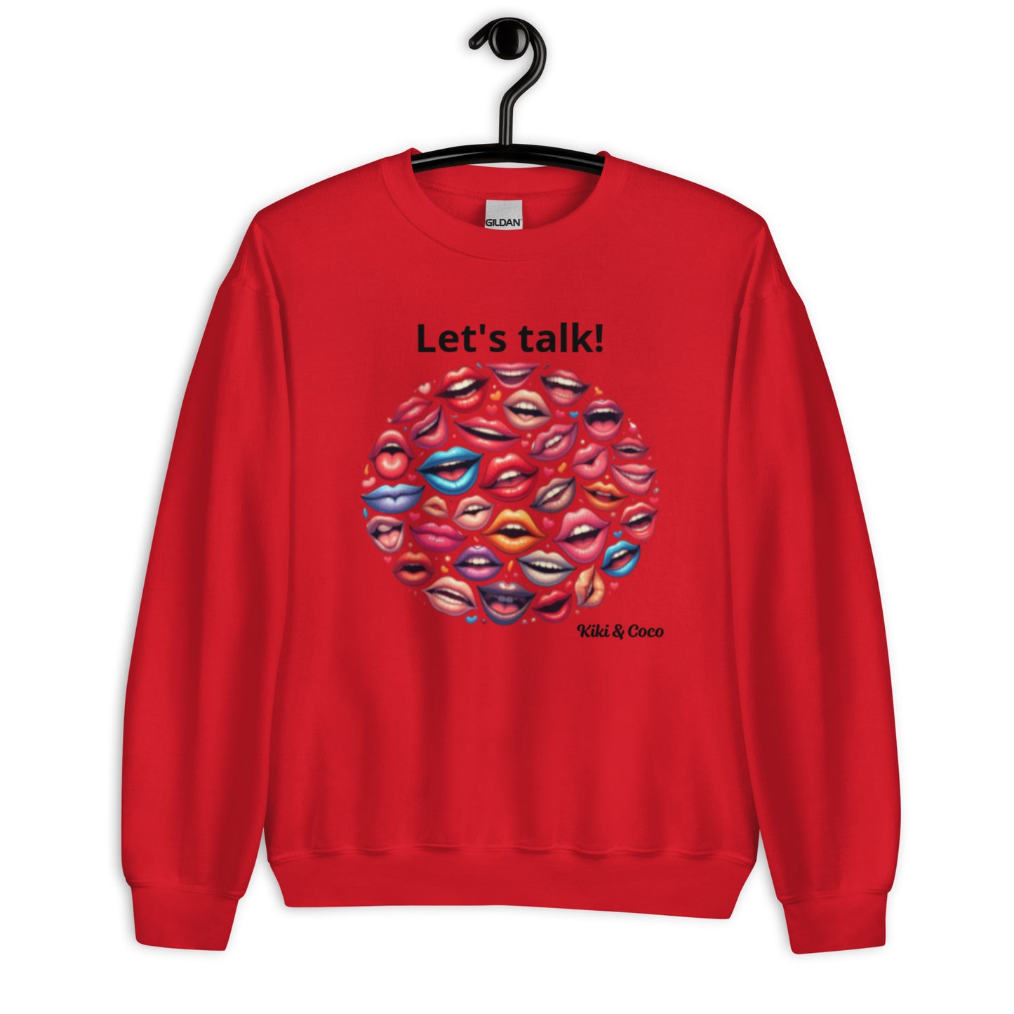 Let's talk Unisex Sweatshirt