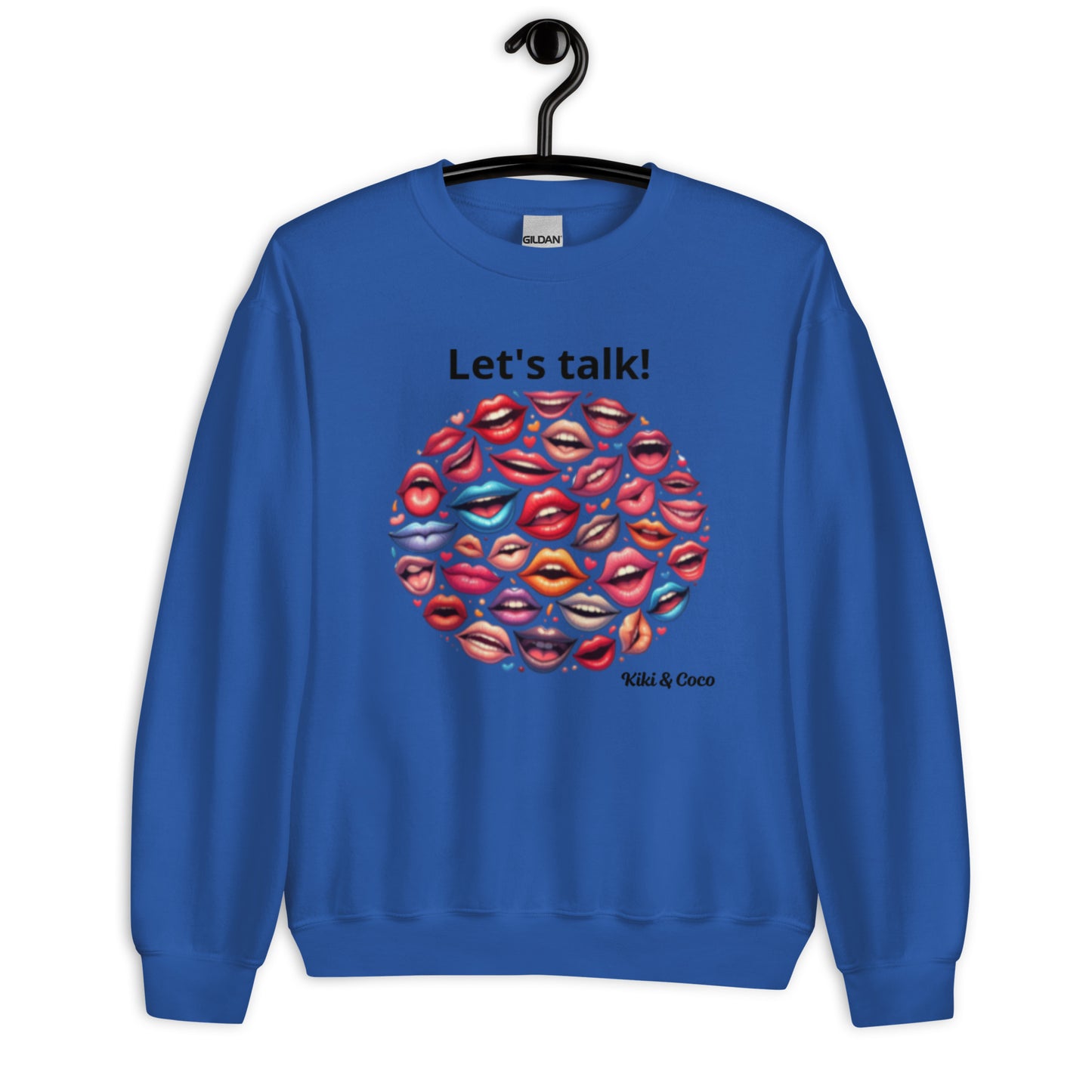 Let's talk Unisex Sweatshirt