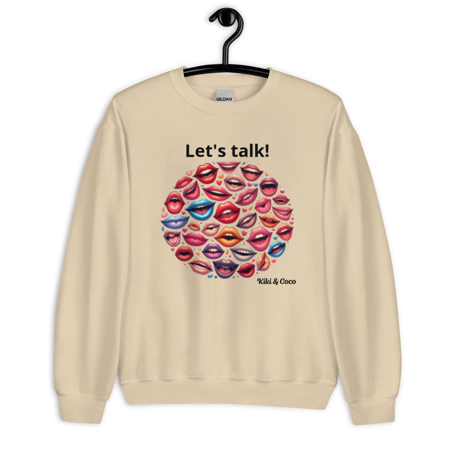 Let's talk Unisex Sweatshirt