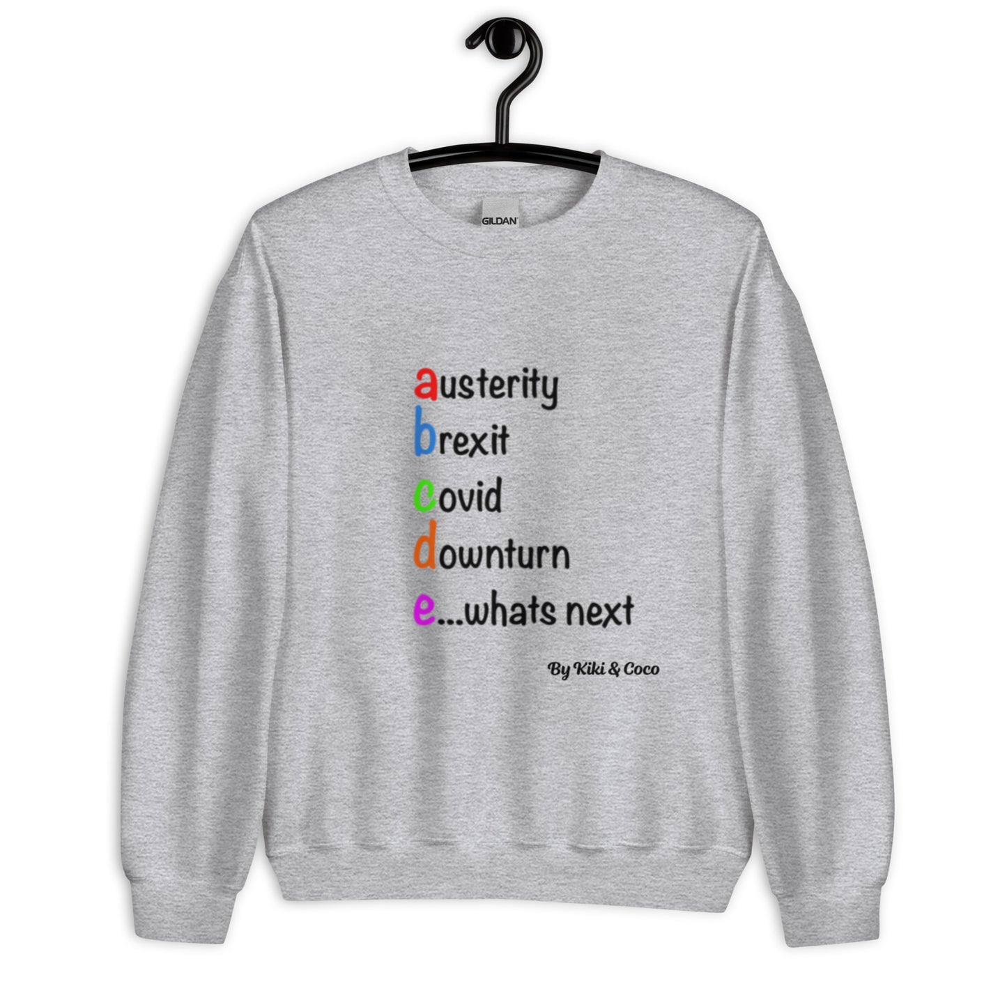 ABC Social Political Unisex Sweatshirt