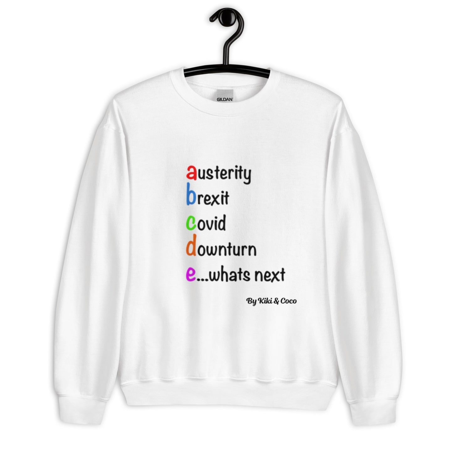 ABC Social Political Unisex Sweatshirt