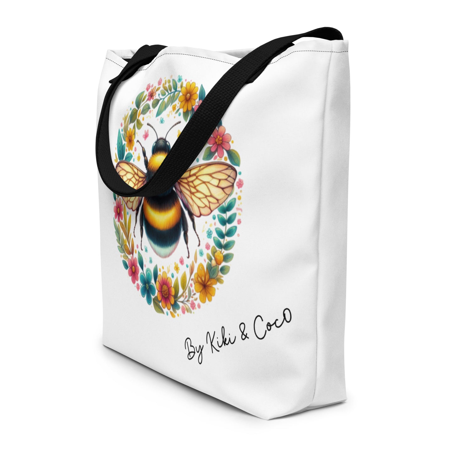 Large Just Bee-ing Tote bag pt2