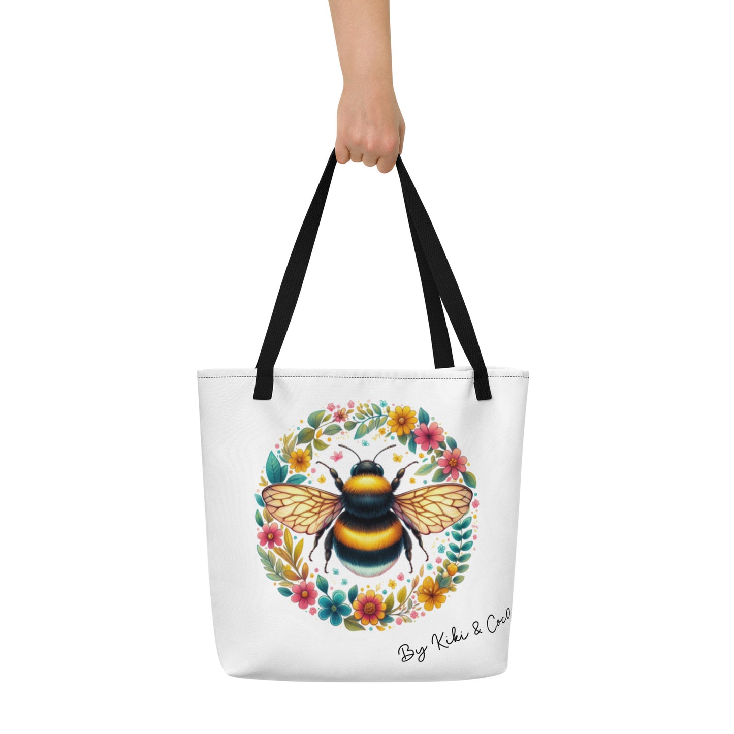 Large Just Bee-ing Tote bag pt2