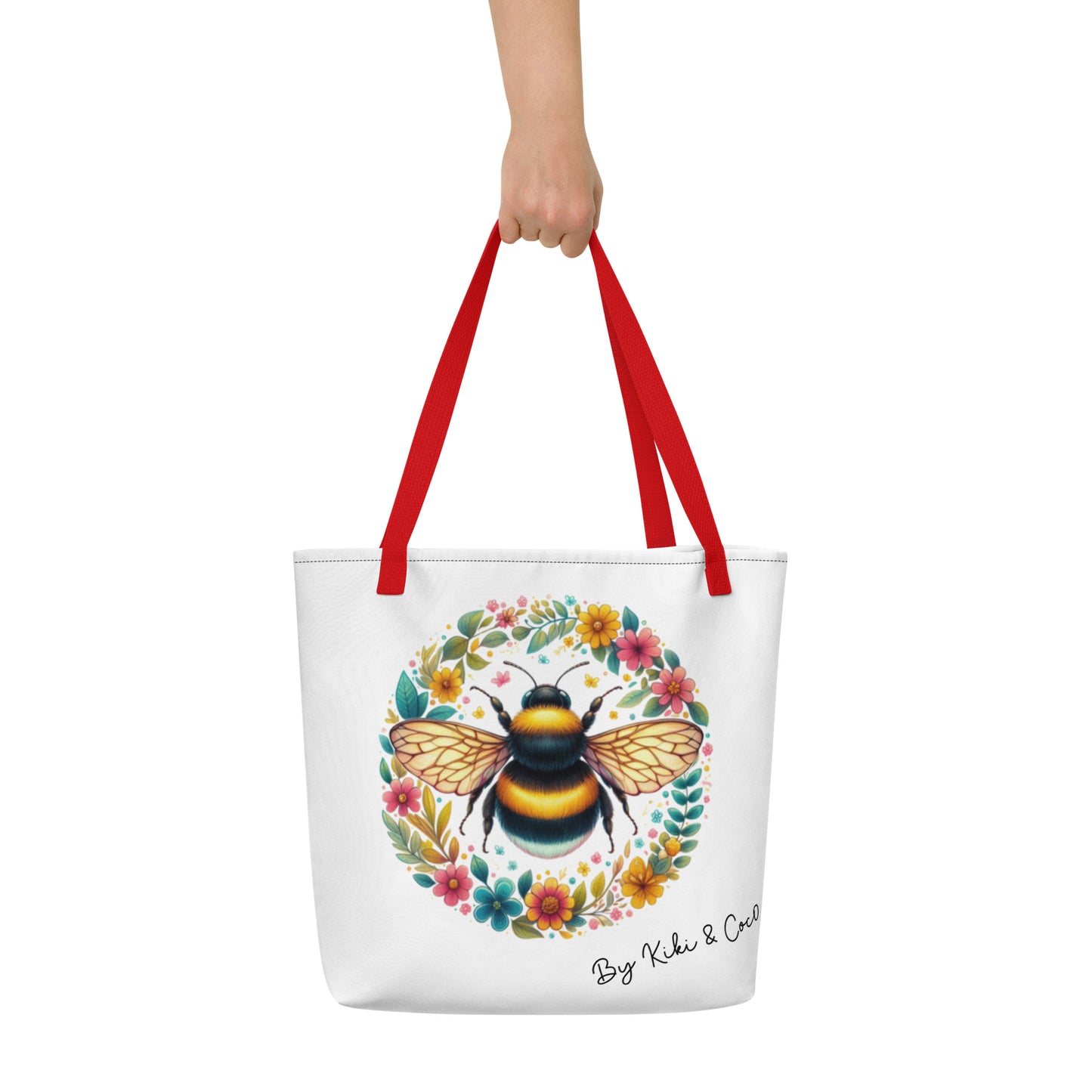 Large Just Bee-ing Tote bag pt2