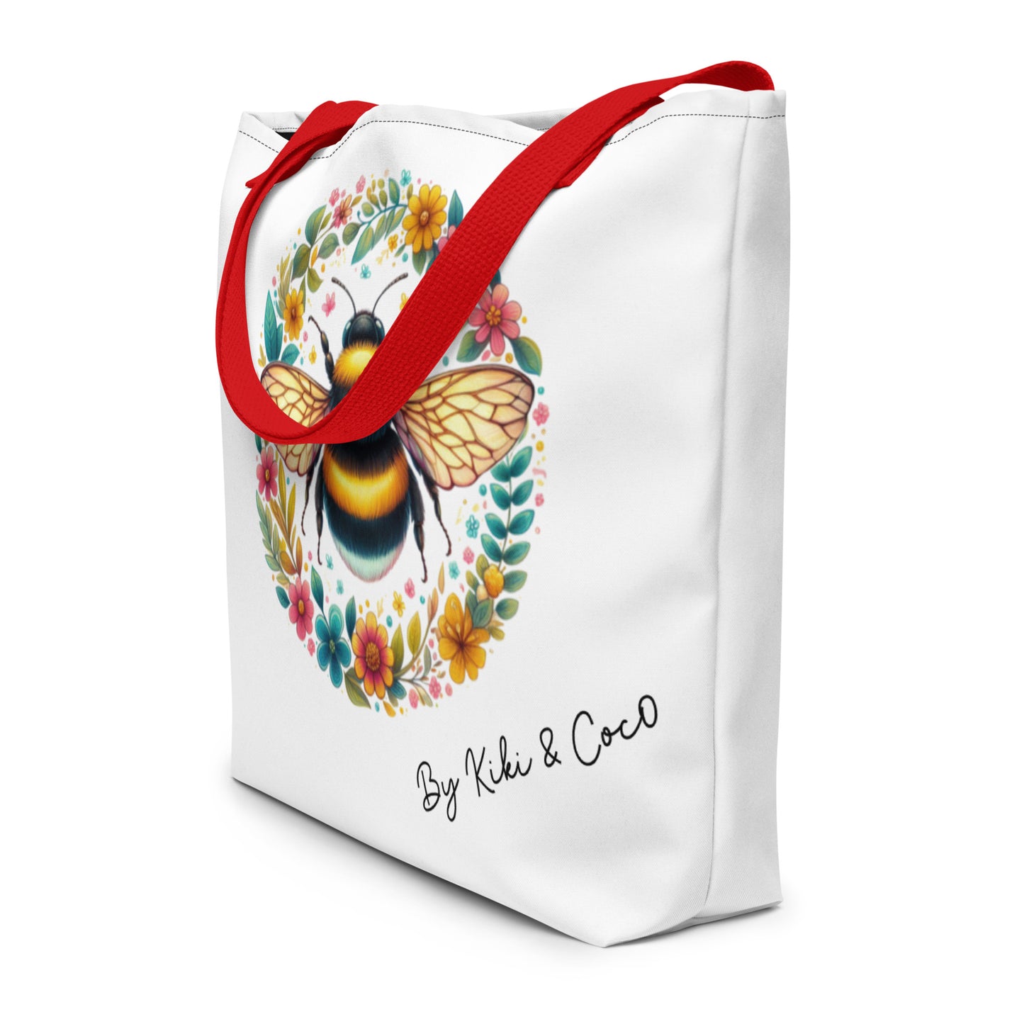 Large Just Bee-ing Tote bag pt2