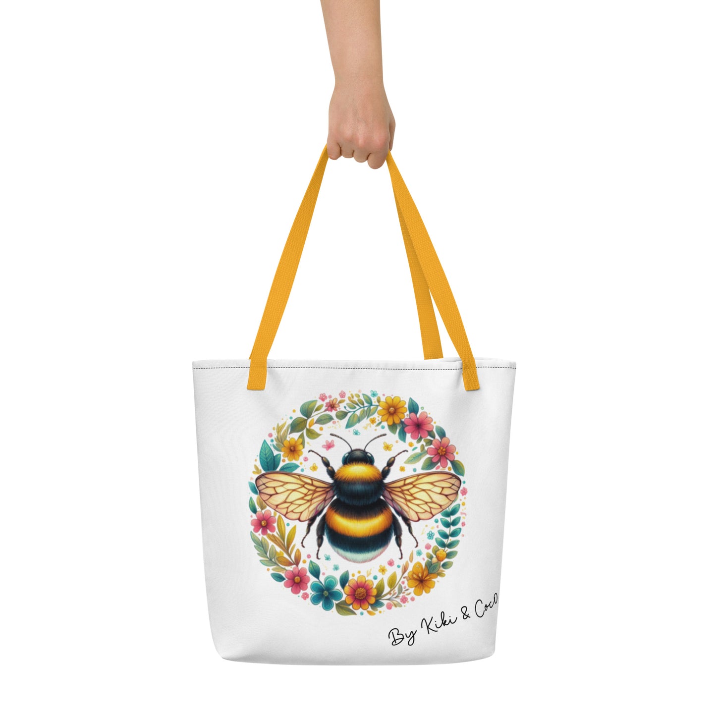 Large Just Bee-ing Tote bag pt2