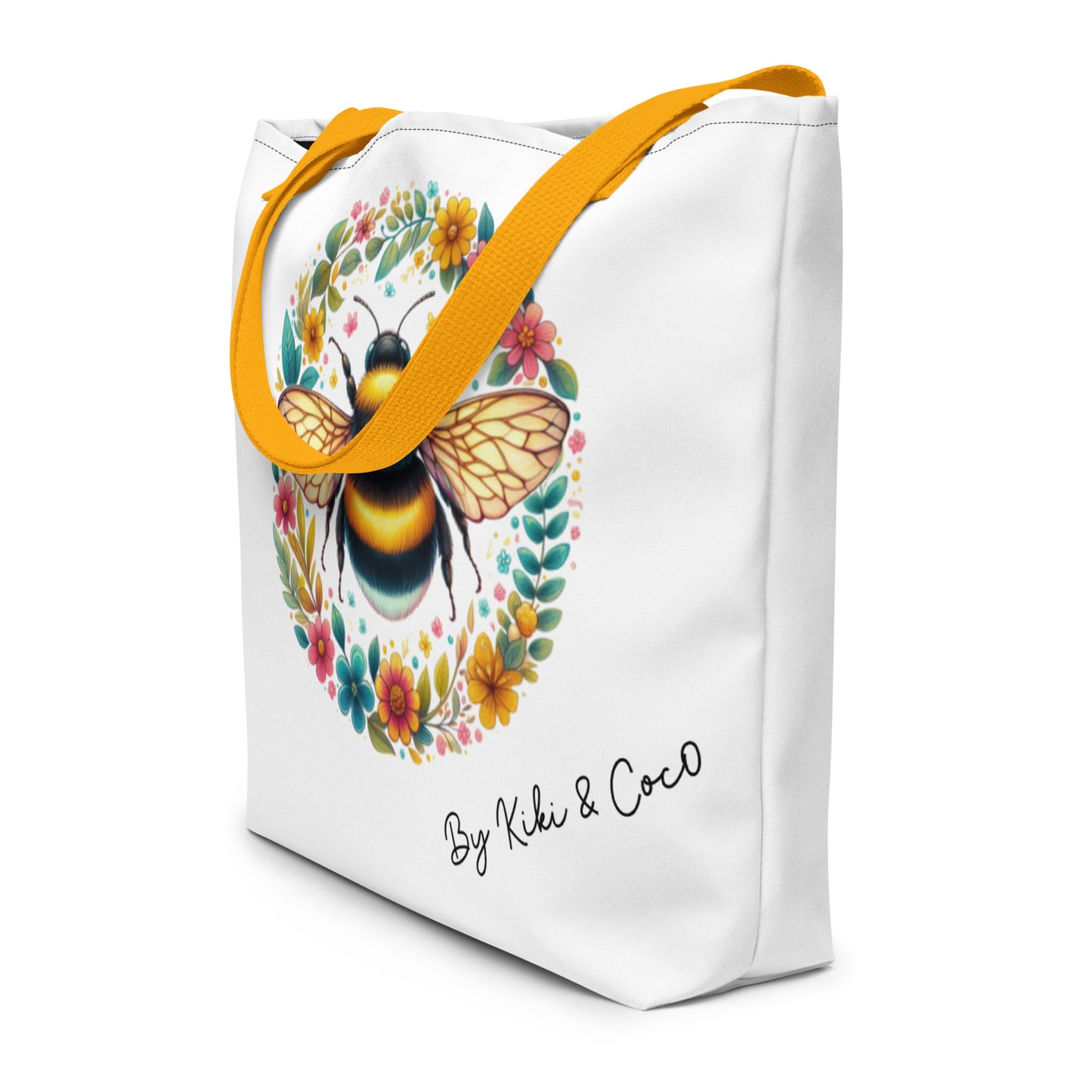 Large Just Bee-ing Tote bag pt2