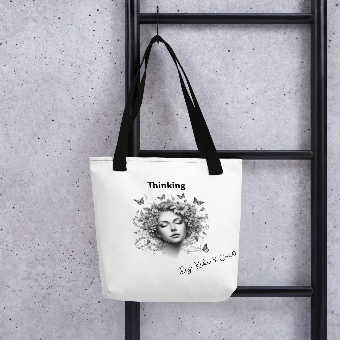 A Thinking Lady's Tote bag