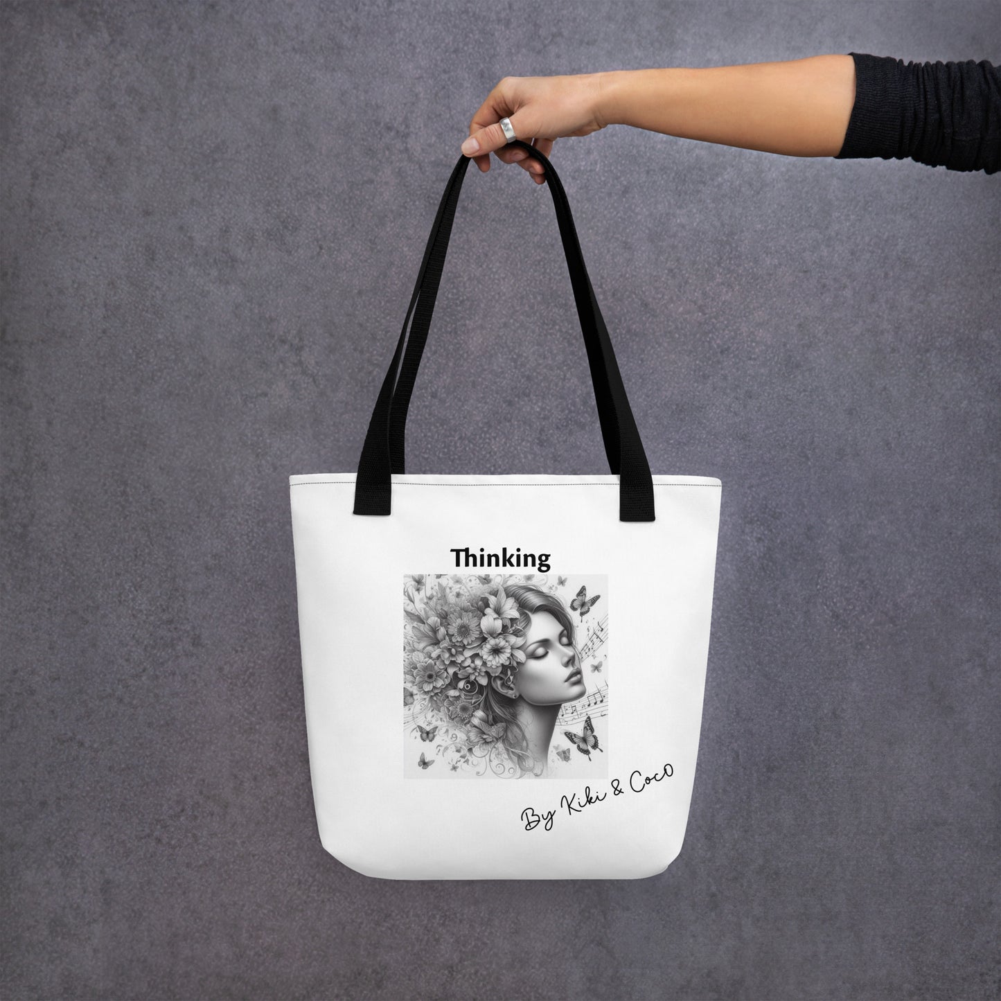 A Thinking Lady's Tote bag #3