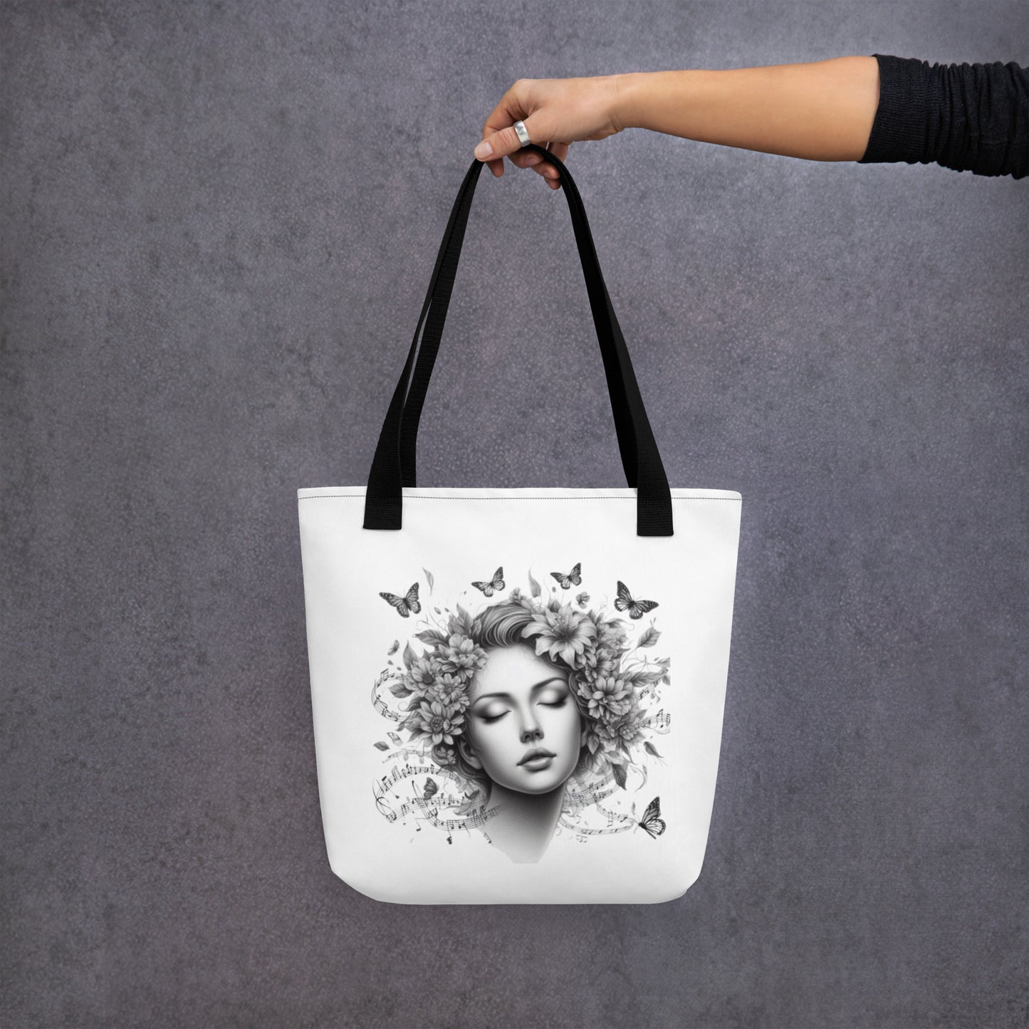 Thinking Lady Tote bag