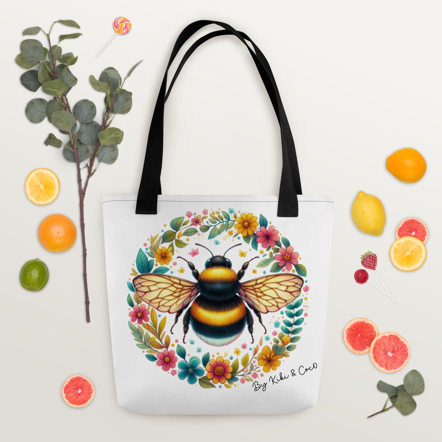 Just Bee-ing Tote bag pt2