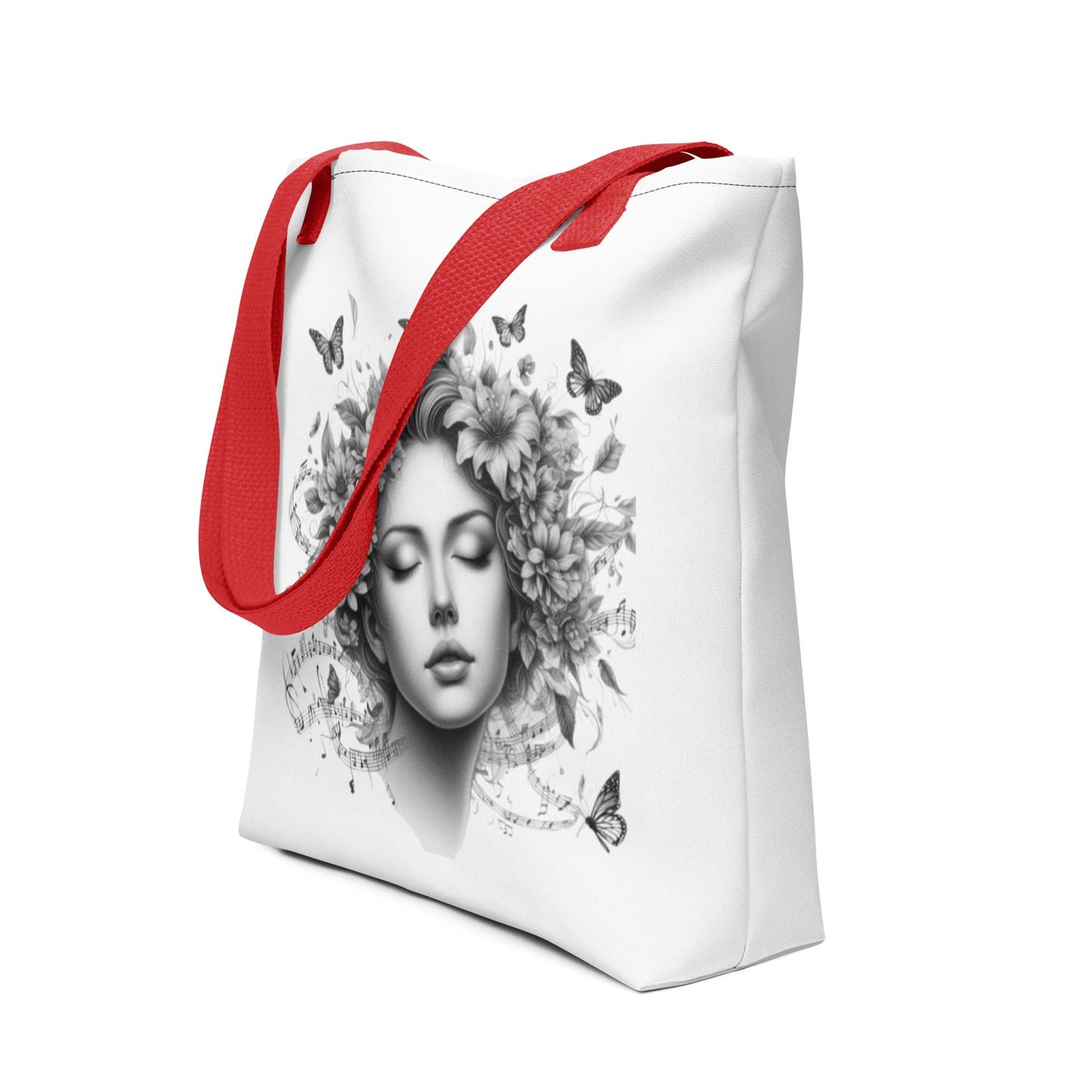 Thinking Lady Tote bag