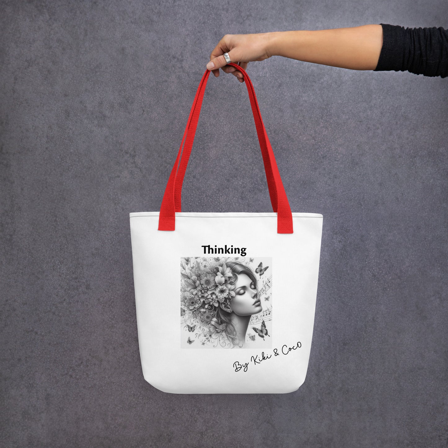 A Thinking Lady's Tote bag #3