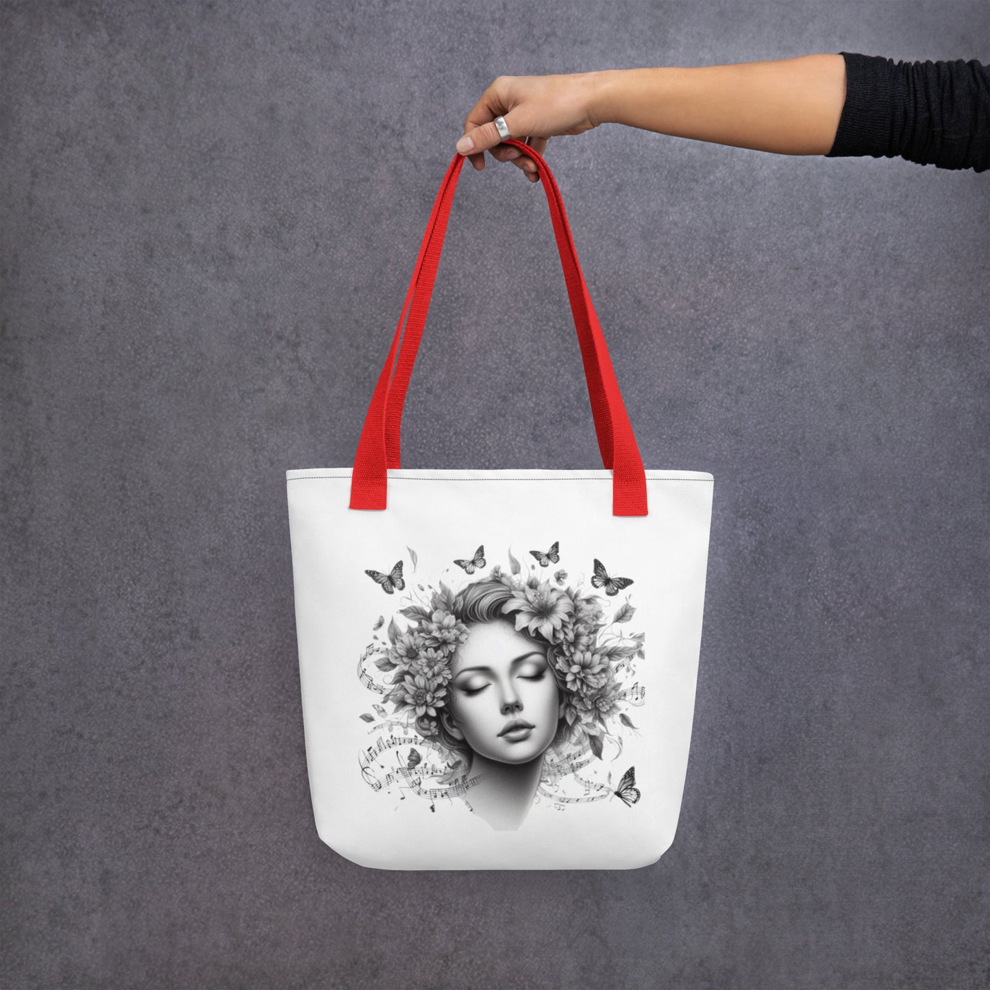 Thinking Lady Tote bag