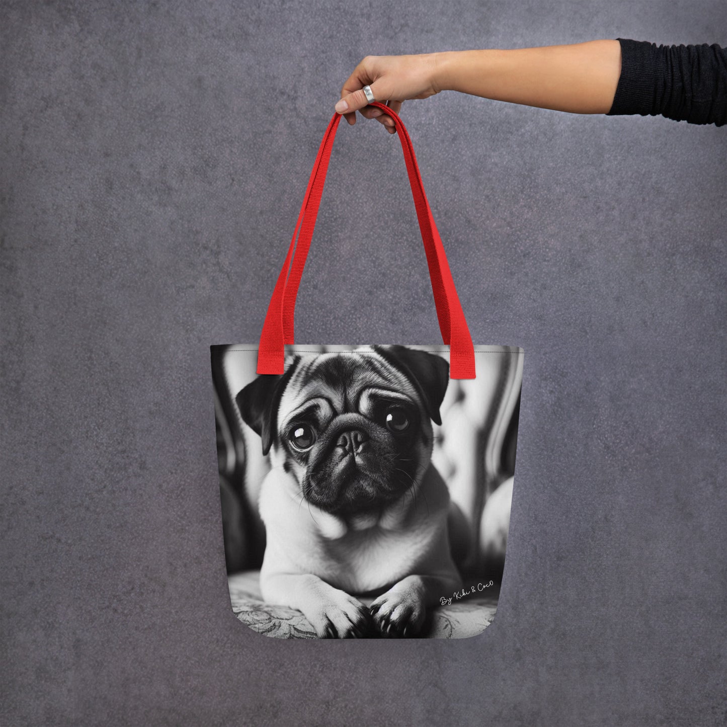 Pug Tote bag