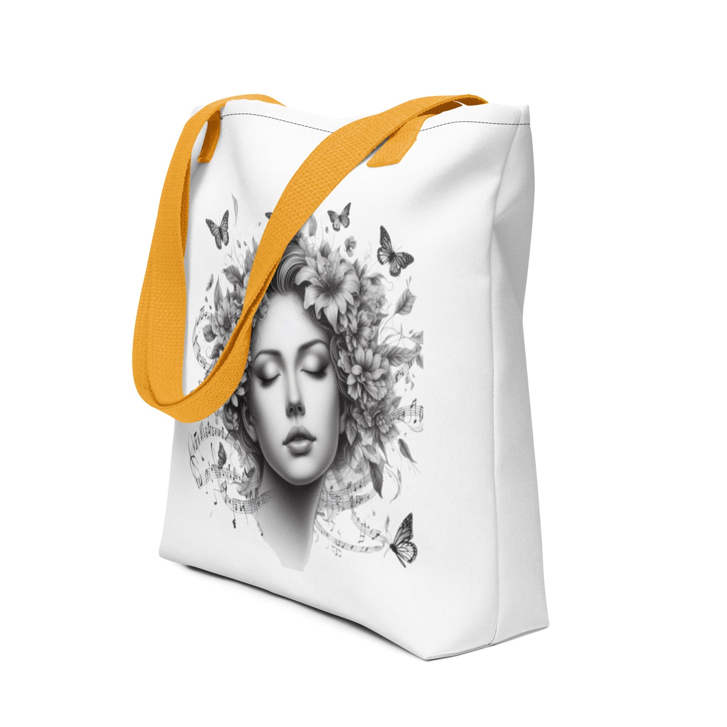 Thinking Lady Tote bag