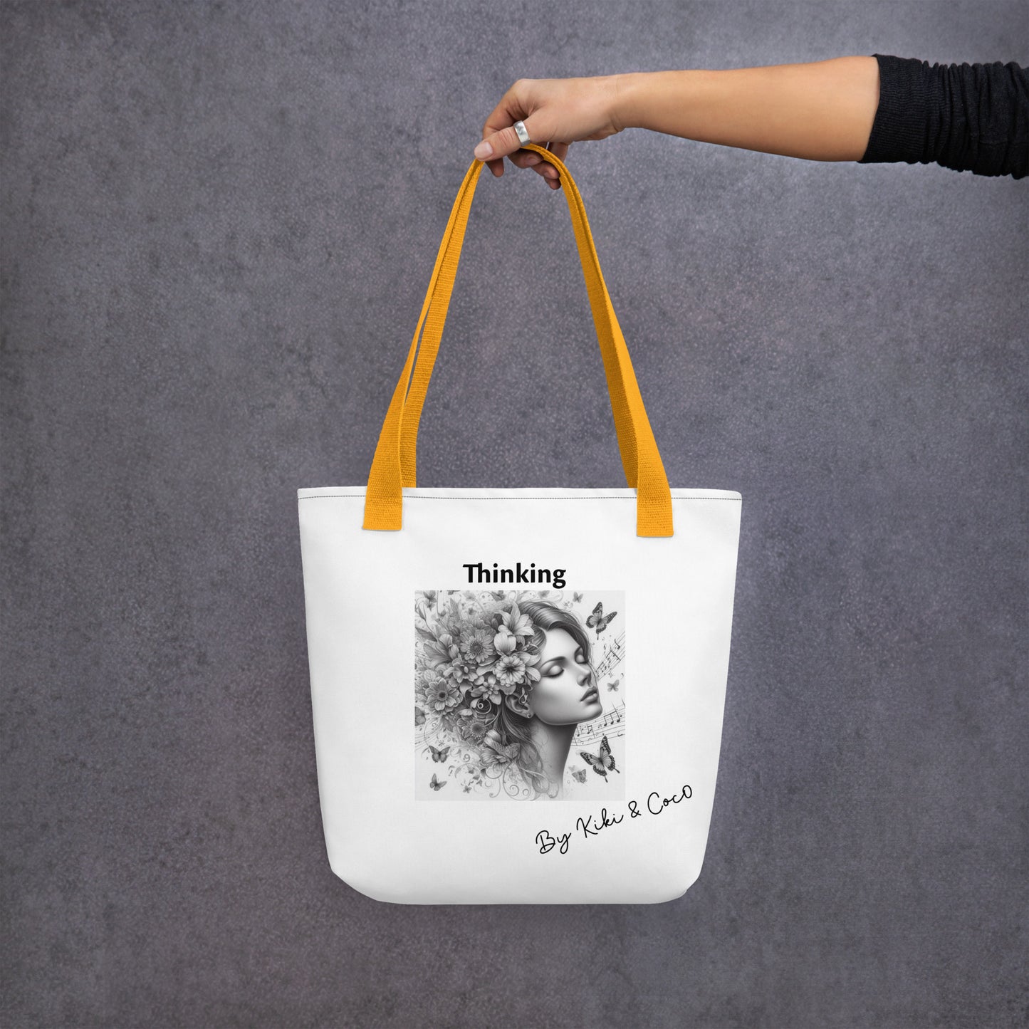 A Thinking Lady's Tote bag #3