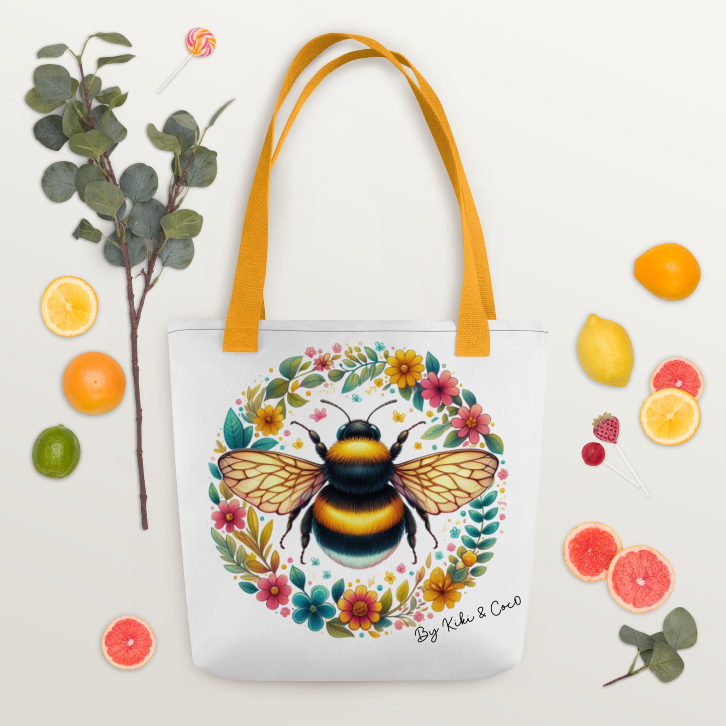 Just Bee-ing Tote bag pt2