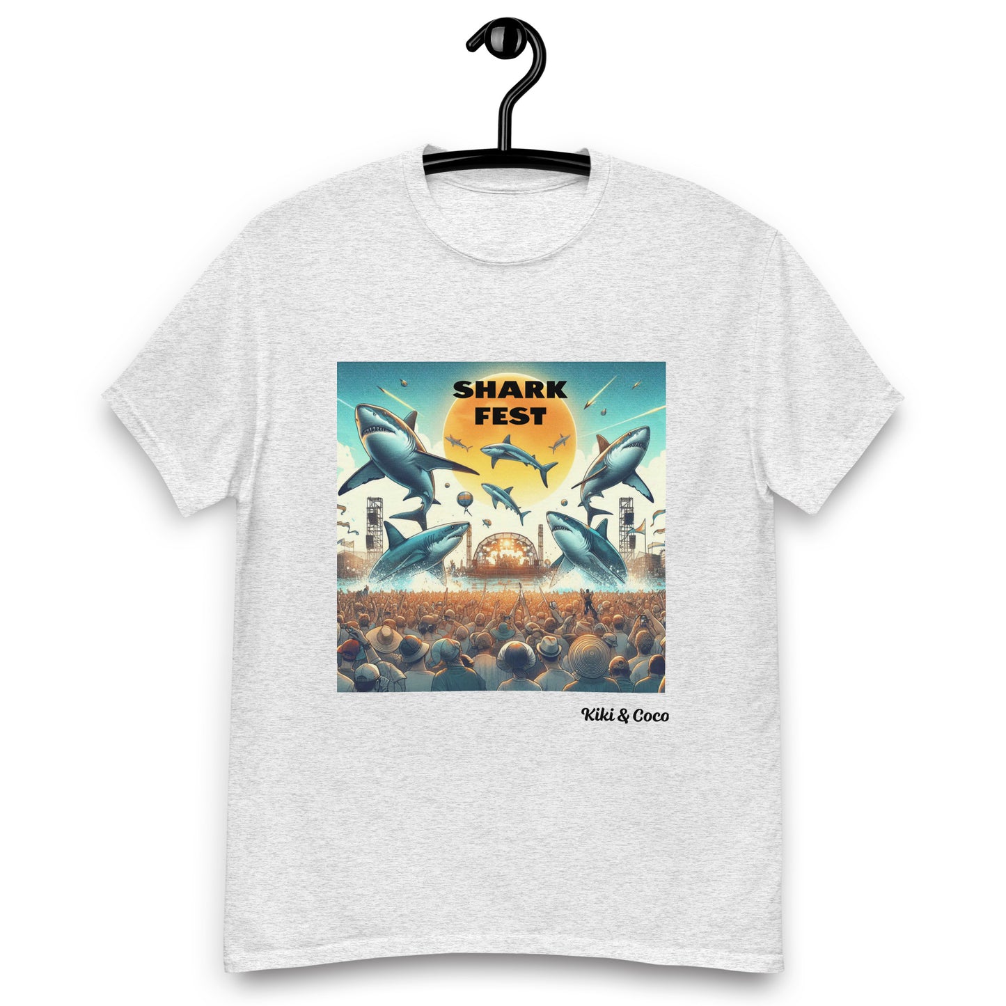 Shark Festival Unisex classic T shirt