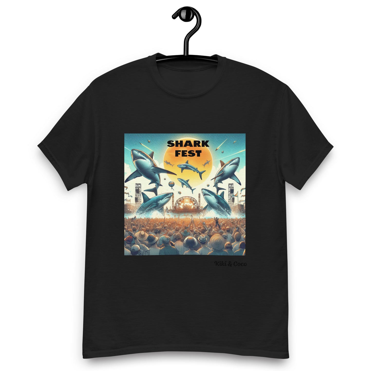 Shark Festival Unisex classic T shirt