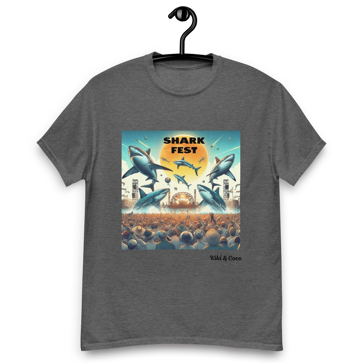 Shark Festival Unisex classic T shirt