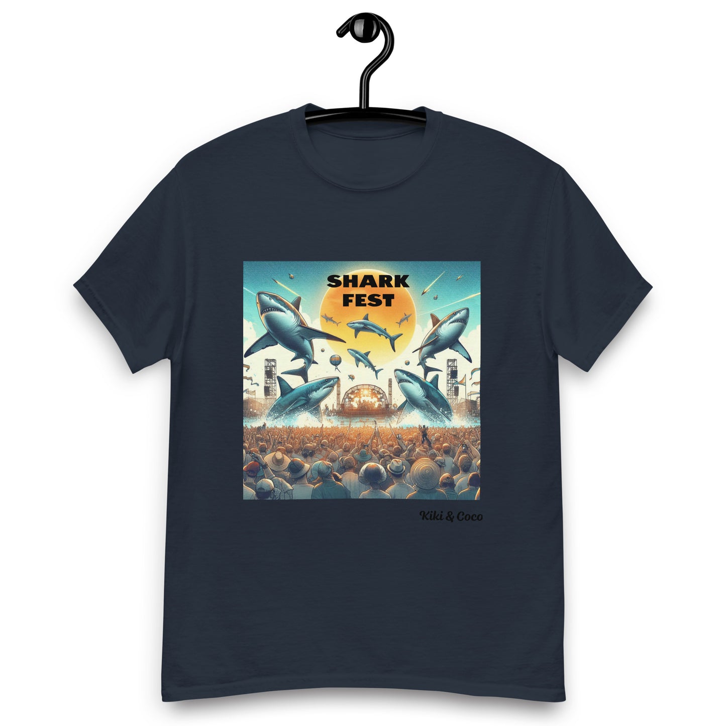 Shark Festival Unisex classic T shirt