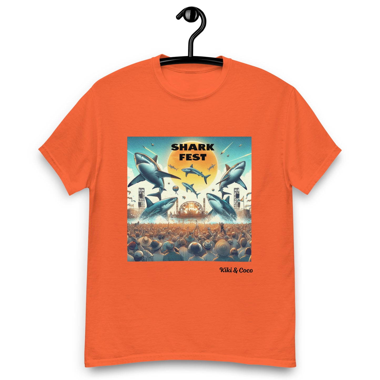 Shark Festival Unisex classic T shirt