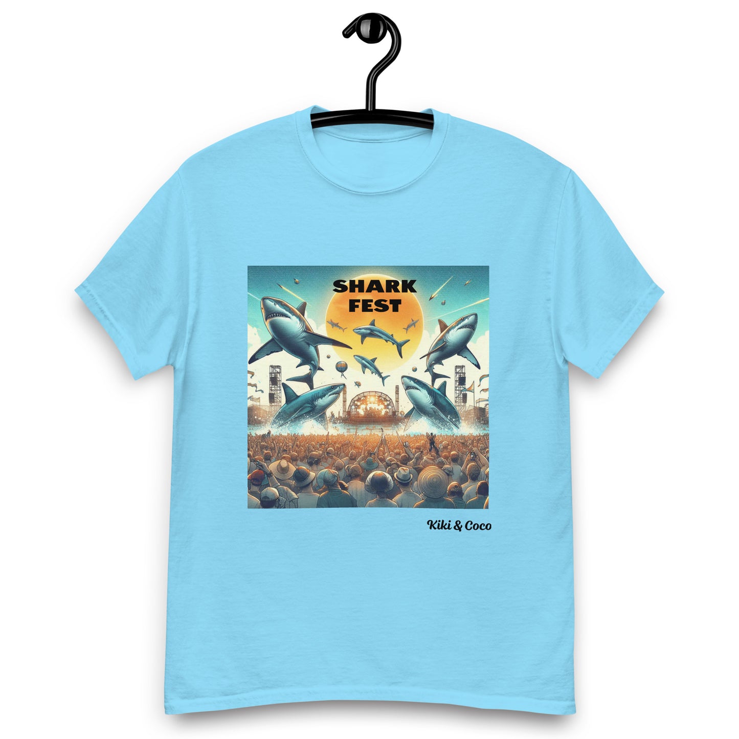 Shark Festival Unisex classic T shirt