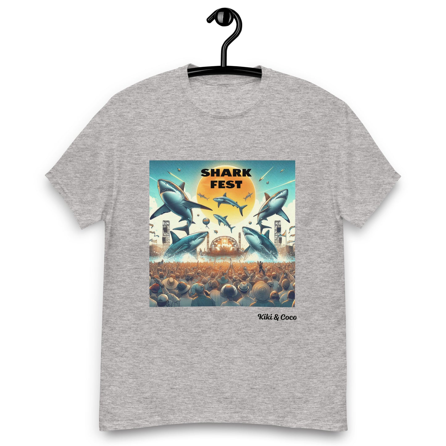 Shark Festival Unisex classic T shirt