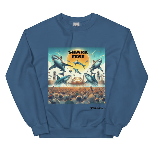 Shark Festival Unisex Sweatshirt