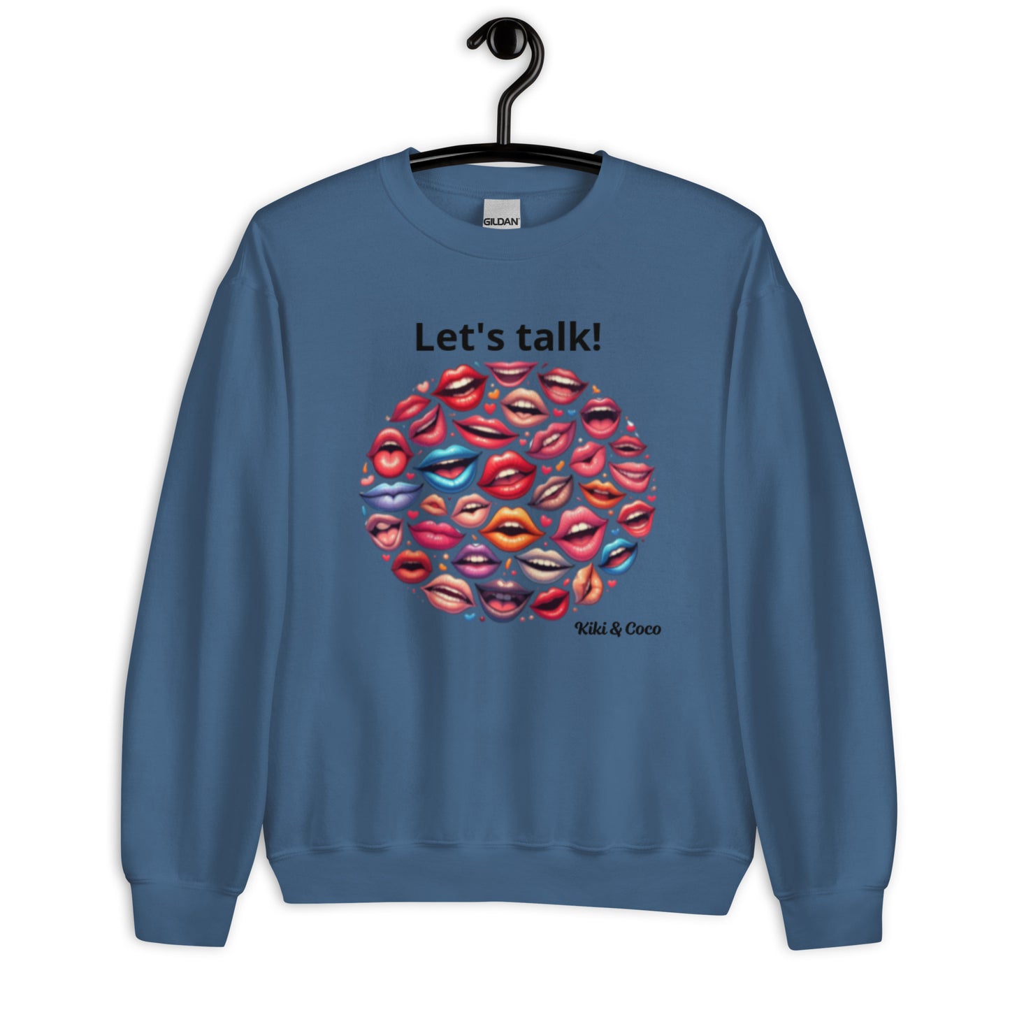 Let's talk Unisex Sweatshirt