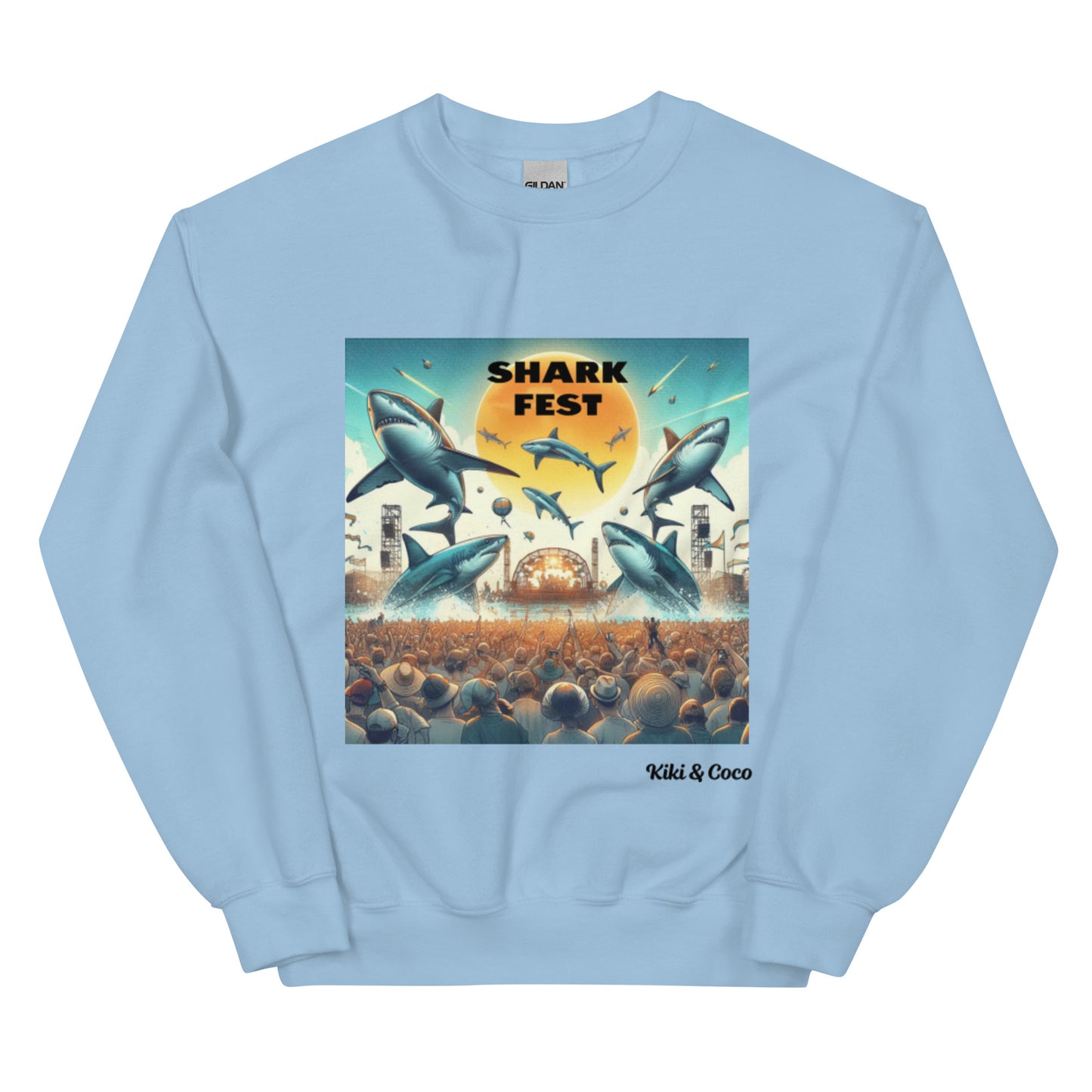 Shark Festival Unisex Sweatshirt