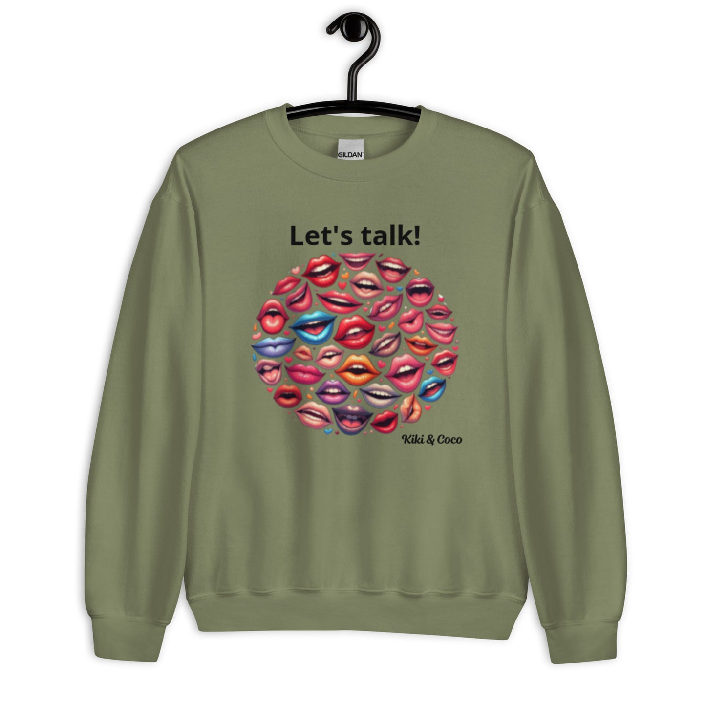 Let's talk Unisex Sweatshirt