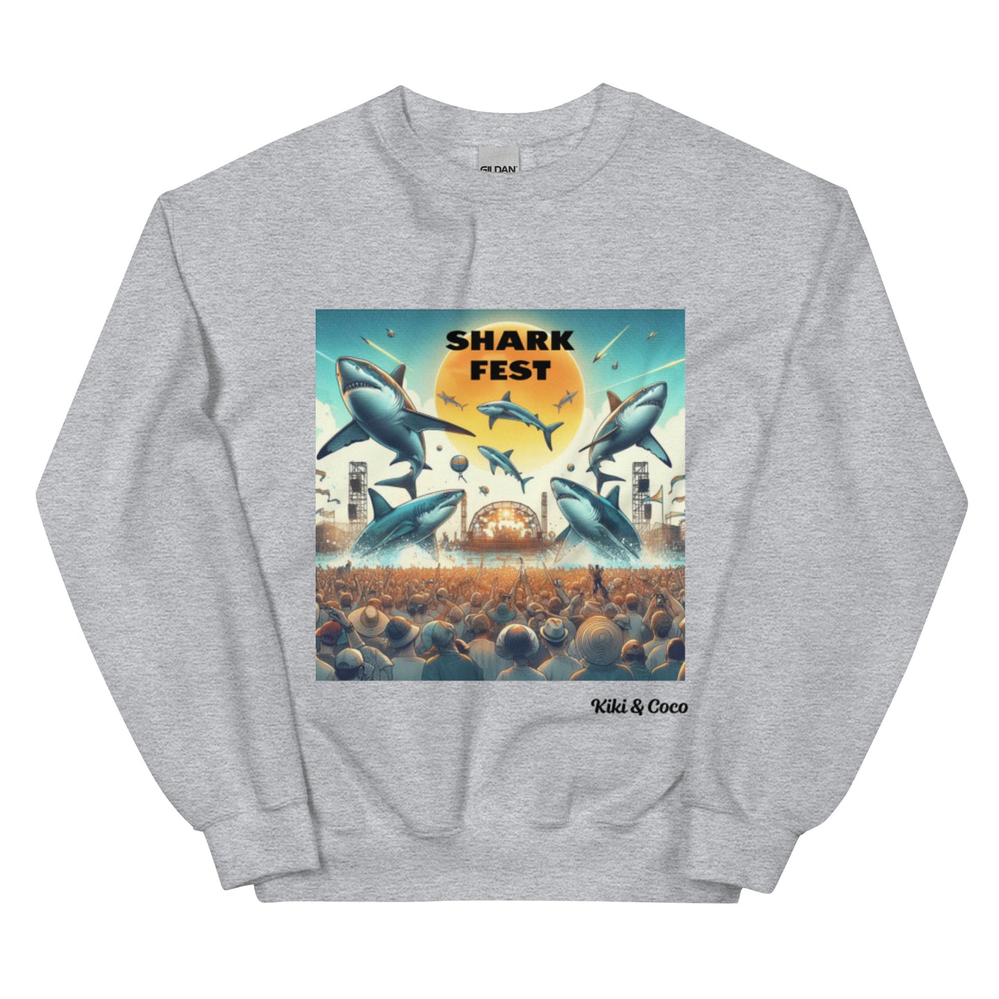 Shark Festival Unisex Sweatshirt