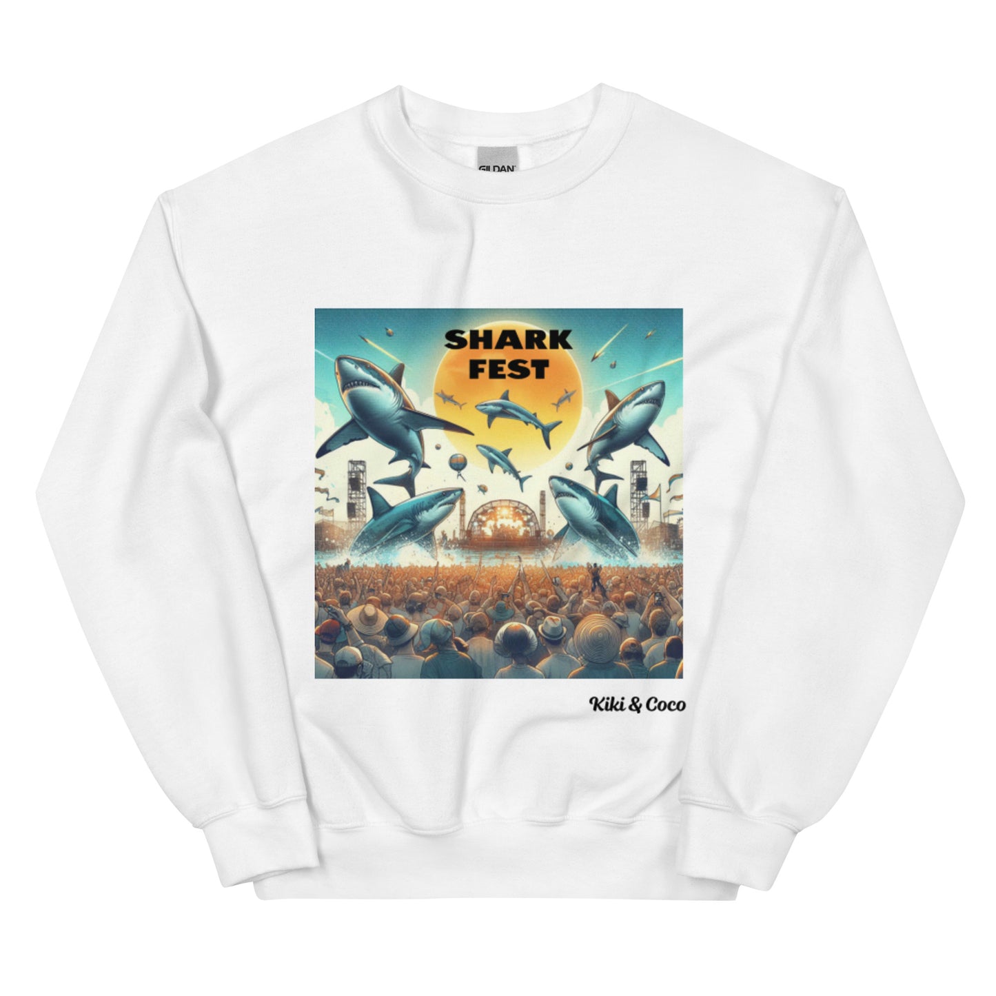 Shark Festival Unisex Sweatshirt